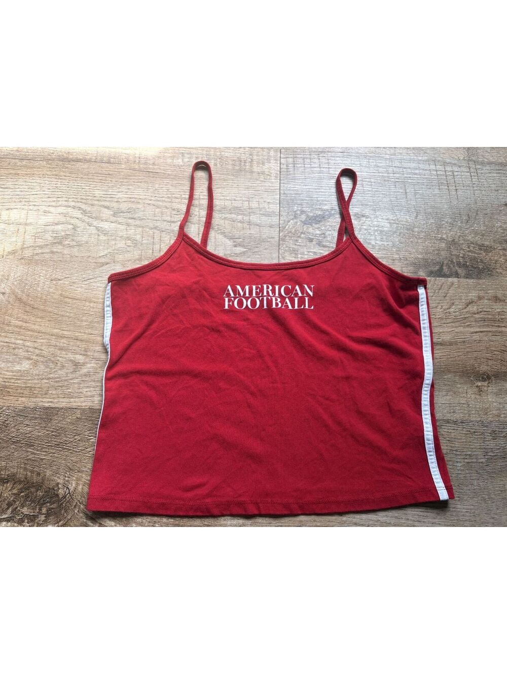 Wild Fable Red American Football Tank Top Size Large